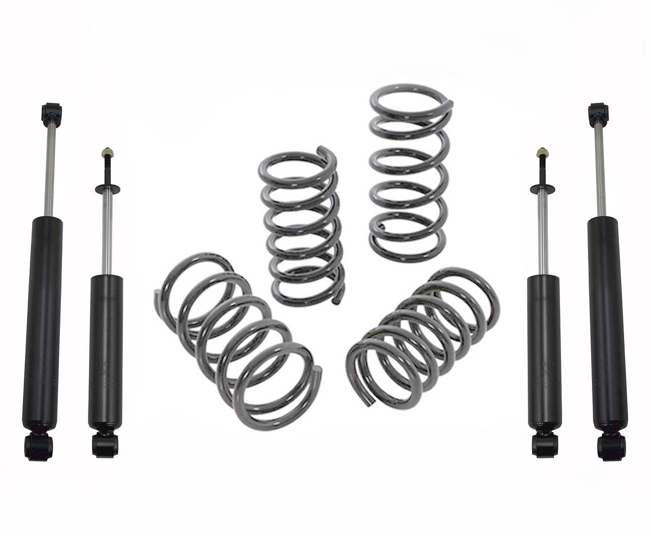 2009-2018 Ram 1500 4-Door 2wd 2"/4" Lowering Kit - MaxTrac